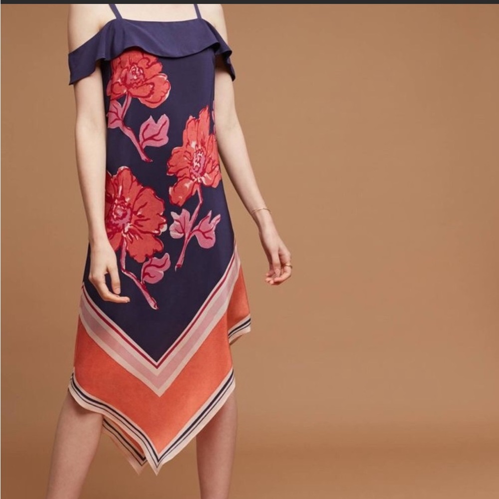 Anthropologie Silk Dress